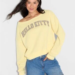 Hello Kitty Yellow Sweater